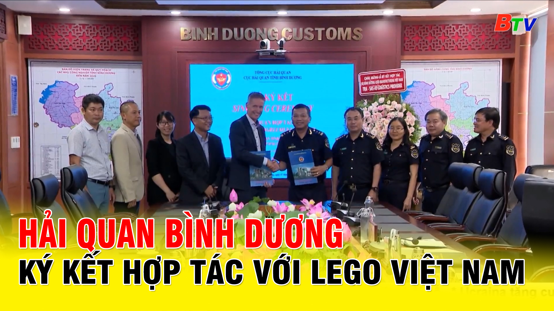 Hải quan Bình Dương ký kết hợp tác với LEGO Việt Nam