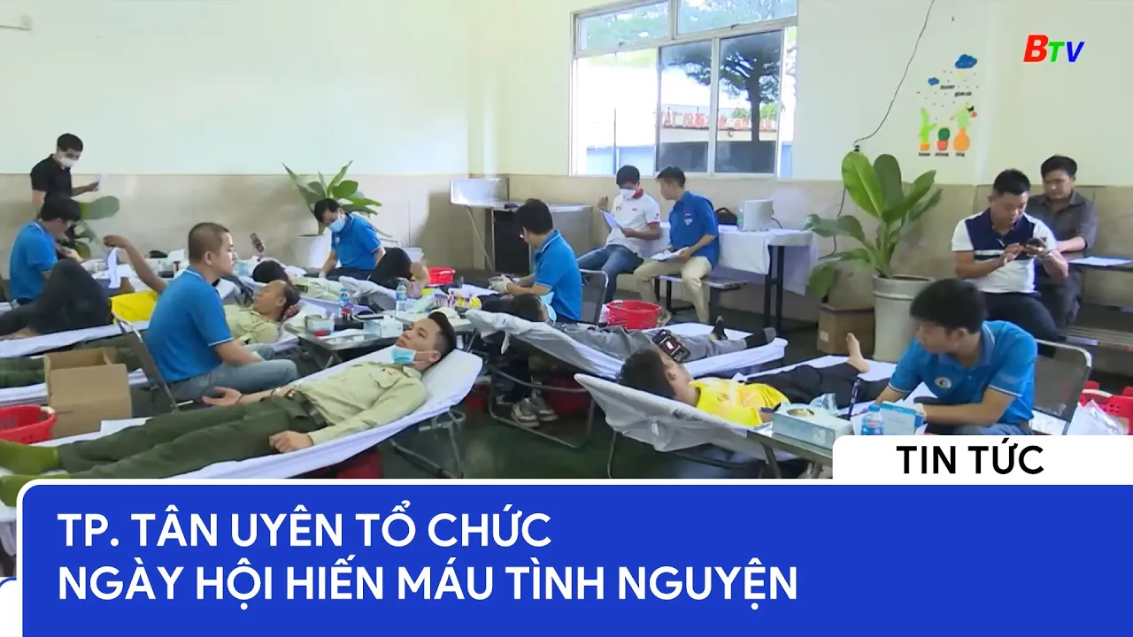 TP. Tân Uyên tổ chức ngày hội hiến máu tình nguyện 
