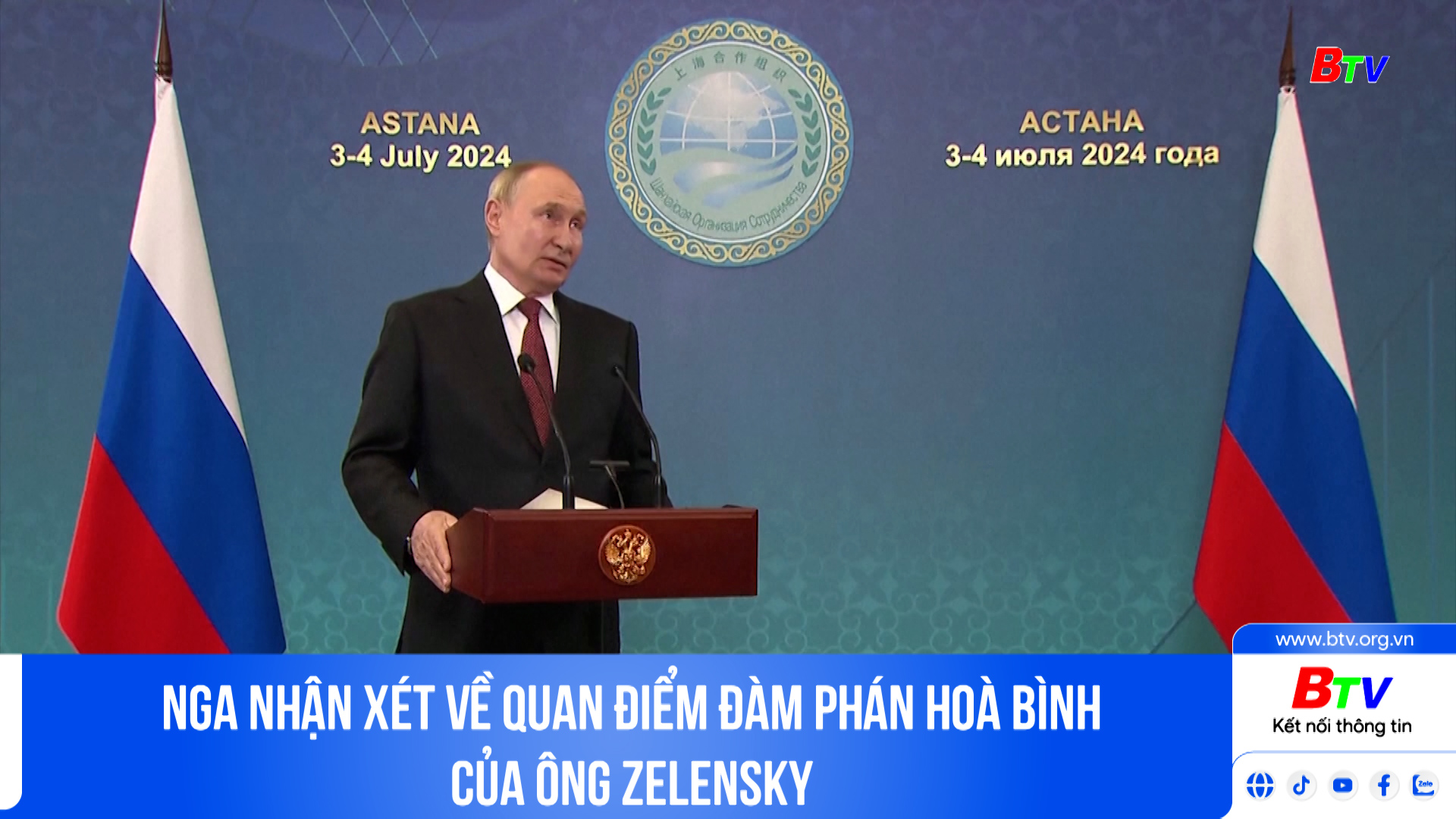 Nga nhận xét về quan điểm đàm phán hoà bình của ông Zelensky