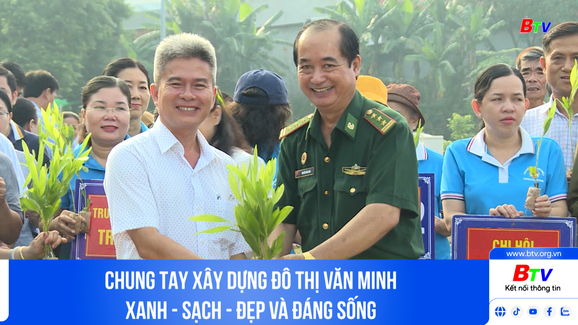 Chung tay xây dựng đô thị văn minh xanh - sạch - đẹp và đáng sống