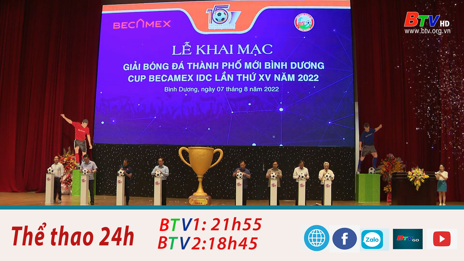 Lãnh đạo tỉnh Bình Dương thăm, động viên đội tuyển U19 Việt Nam
