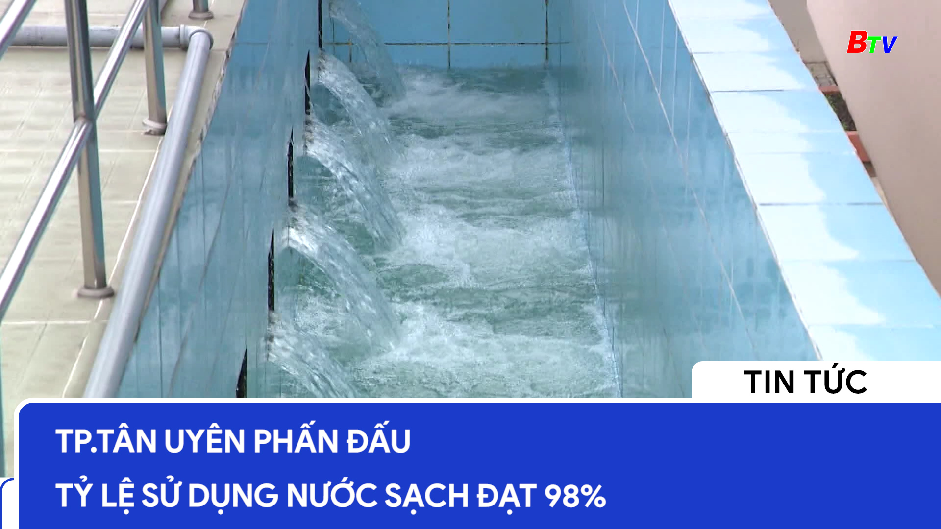 Tp.Tân Uyên phấn đấu tỷ lệ sử dụng nước sạch đạt 98%