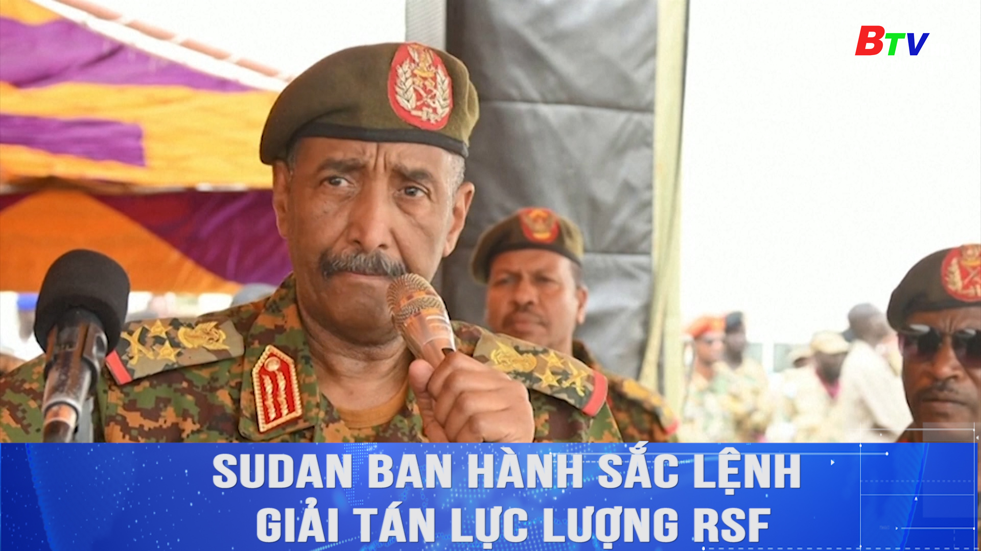 Sudan ban hành sắc lệnh giải tán lực lượng RSF	