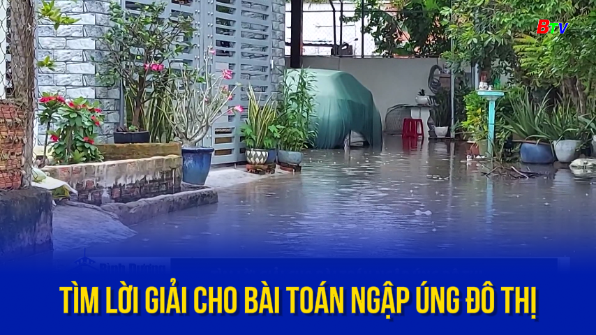 Tìm lời giải cho bài toán ngập úng đô thị