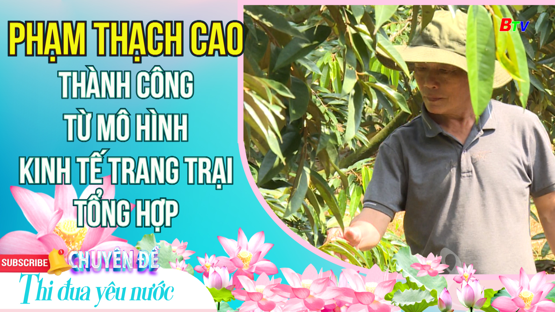 Thành công từ mô hình kinh tế trang trại tổng hợp