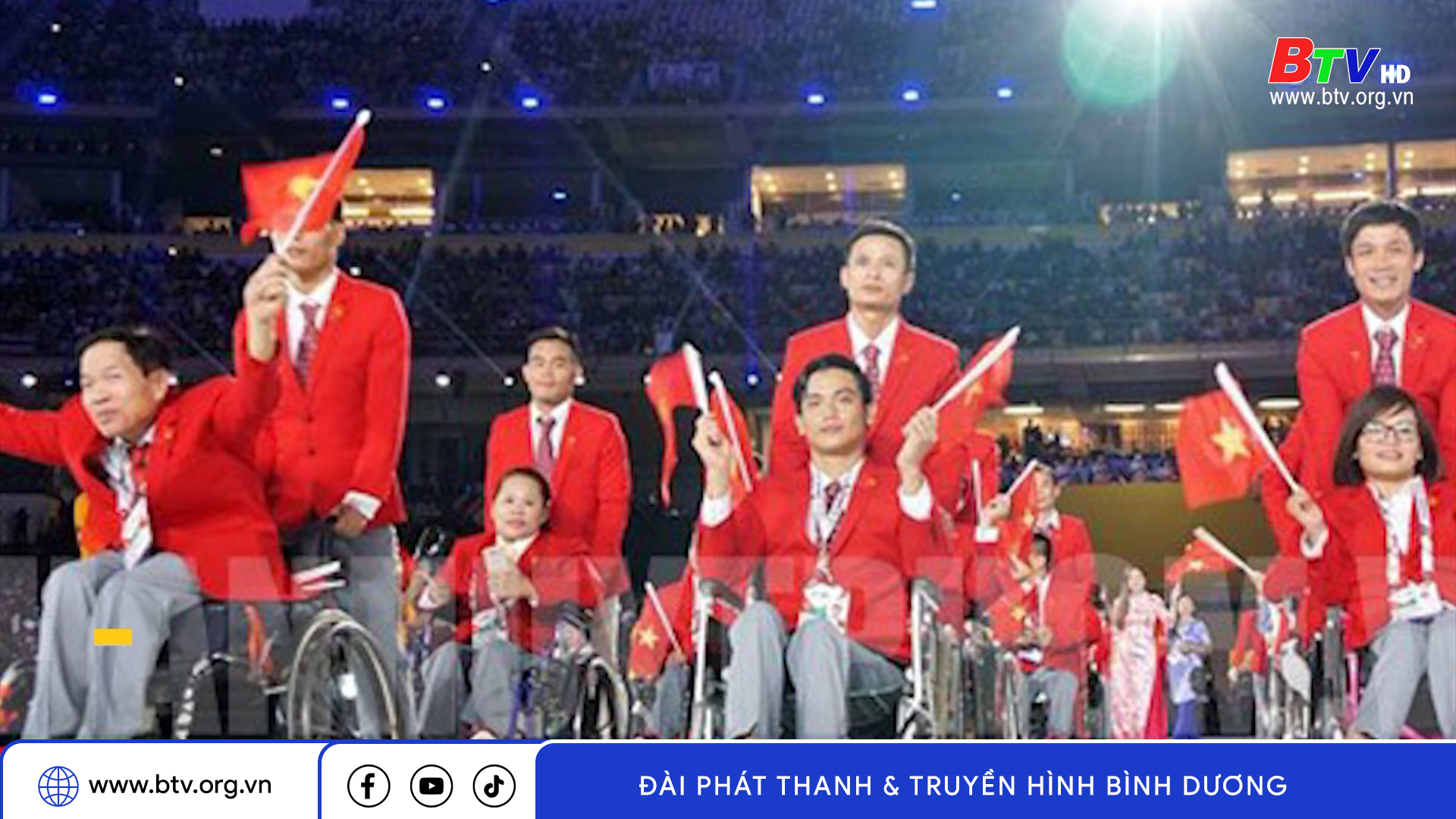 Đoàn thể thao người khuyết tật Việt Nam hướng đến ASEAN Para Games 
