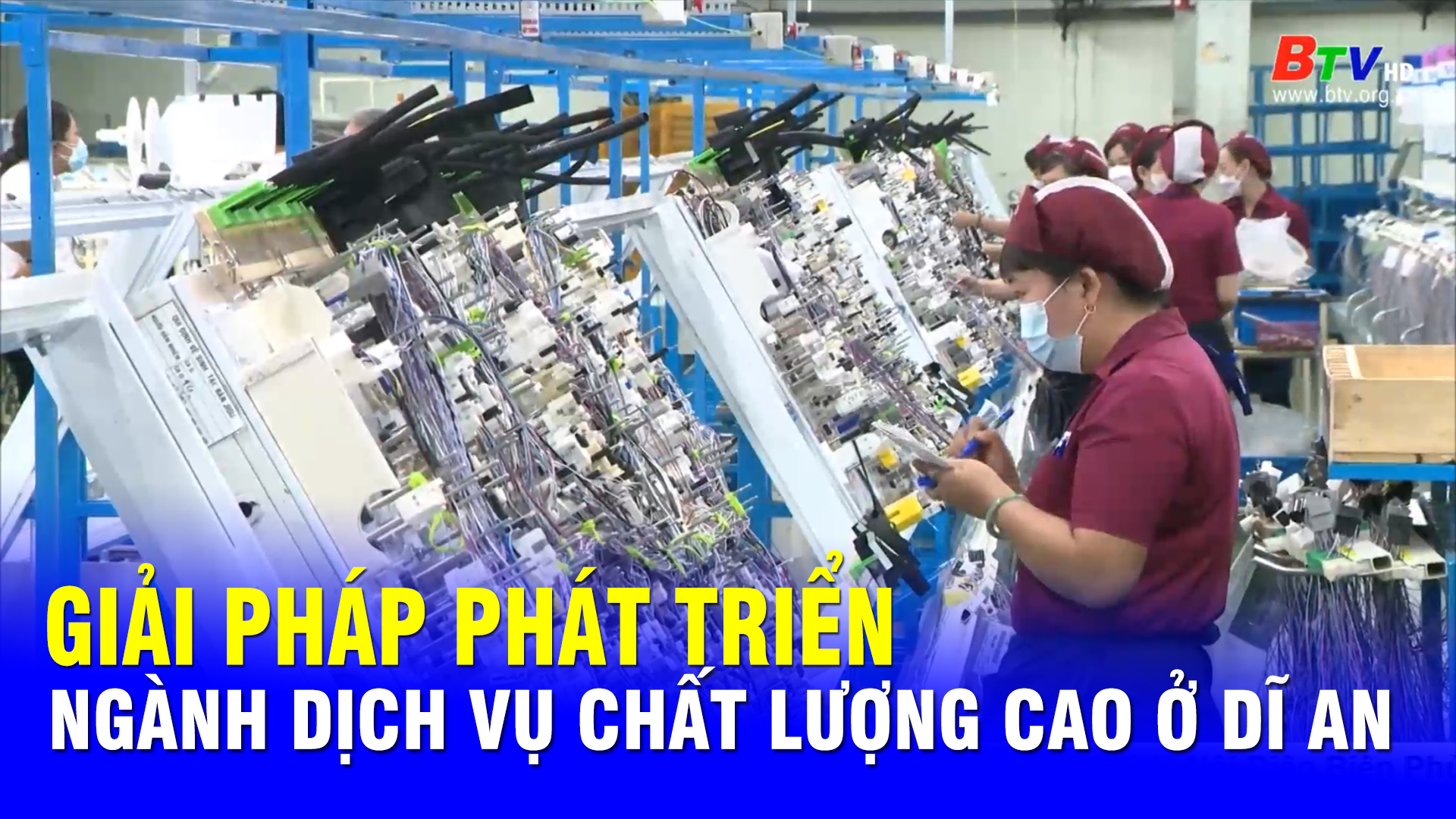 Giải pháp phát triển ngành dịch vụ chất lượng cao ở Dĩ An