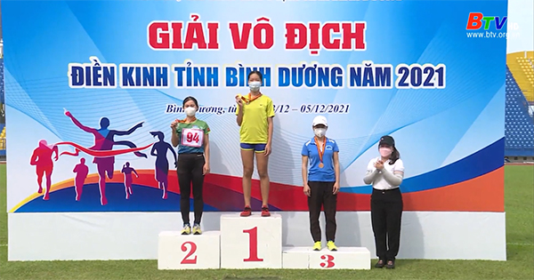 Giải vô địch điền kinh tỉnh Bình Dương 2021 - Thành phố Thuận An nhất toàn đoàn