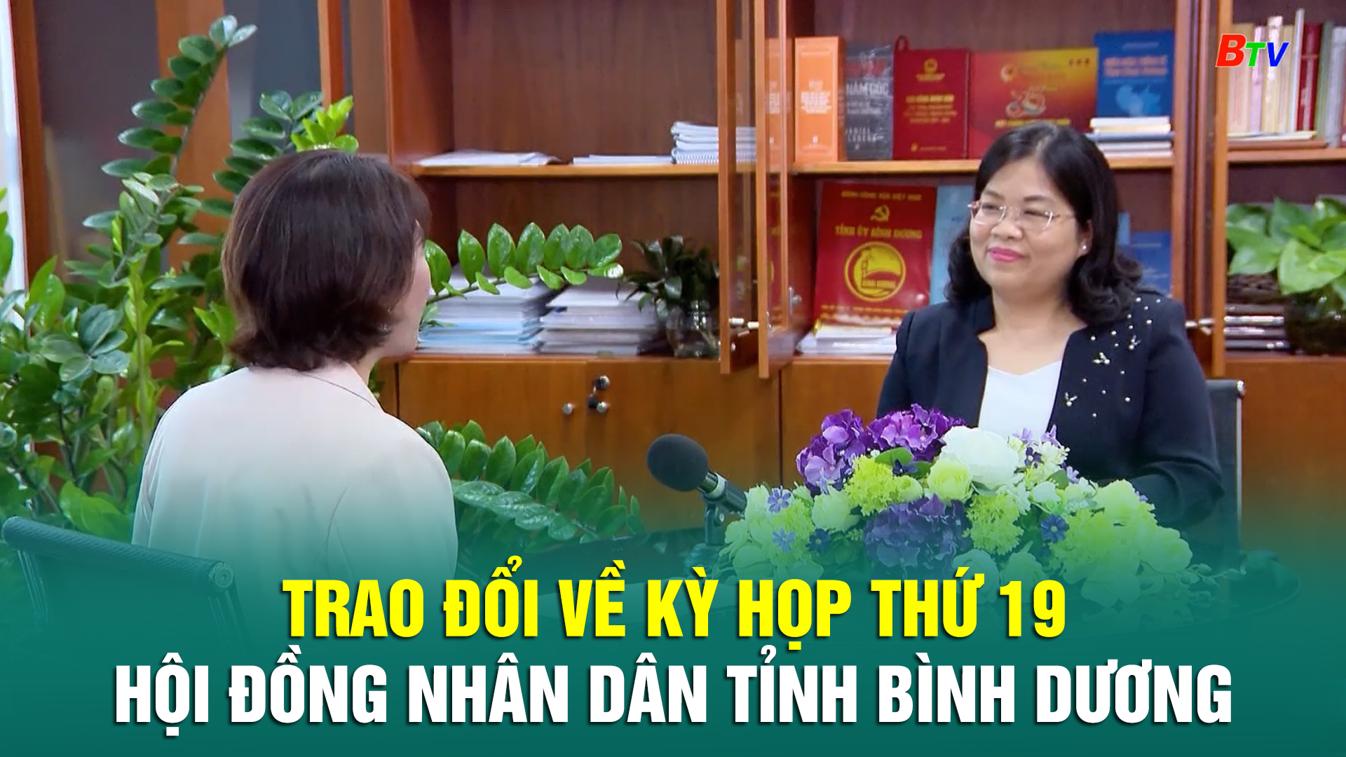 Trao đổi về Kỳ họp thứ 19 HĐND tỉnh Bình Dương