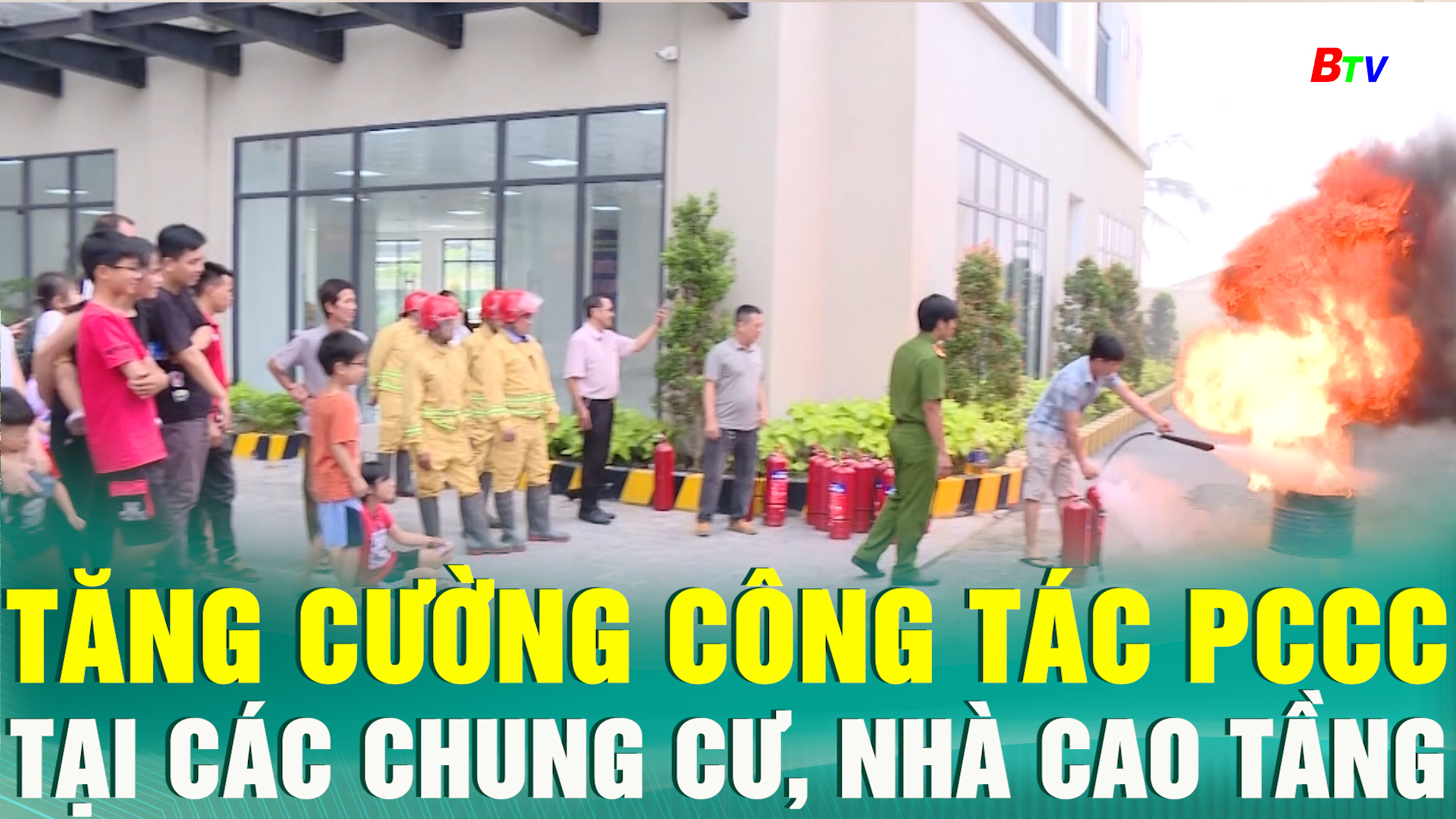 Tăng cường công tác PCCC tại các chung cư, nhà cao tầng