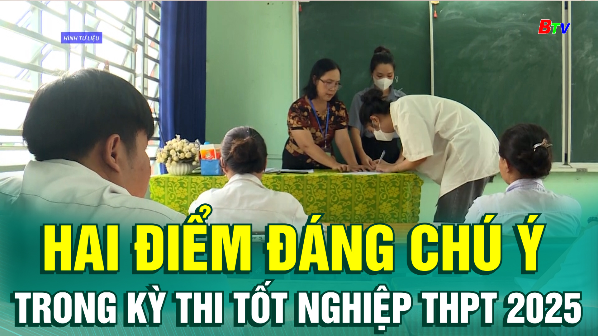 Hai điểm đáng chú ý trong kỳ thi Tốt nghiệp THPT 2025