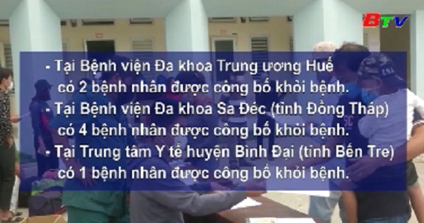 Thêm 27 bệnh nhân COVID-19 tại Việt Nam khỏi bệnh