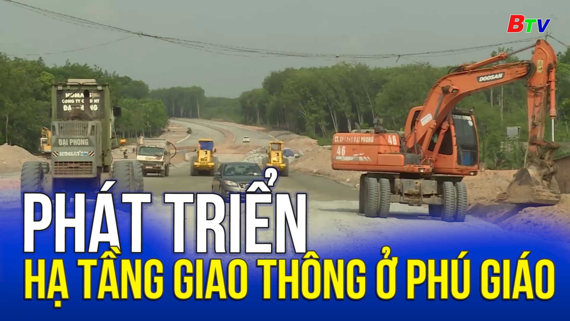 Phát triển hạ tầng giao thông ở Phú Giáo