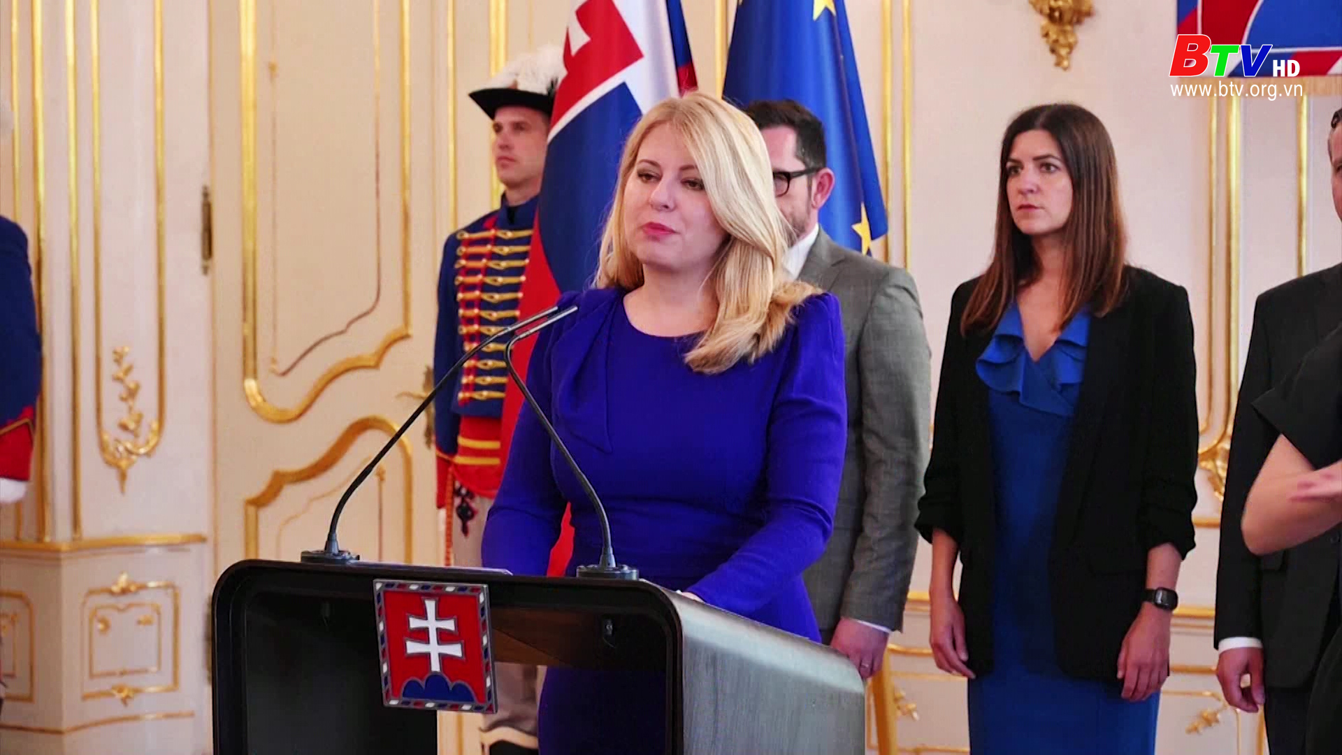Tổng thống Slovakia bổ nhiệm chính phủ mới 
