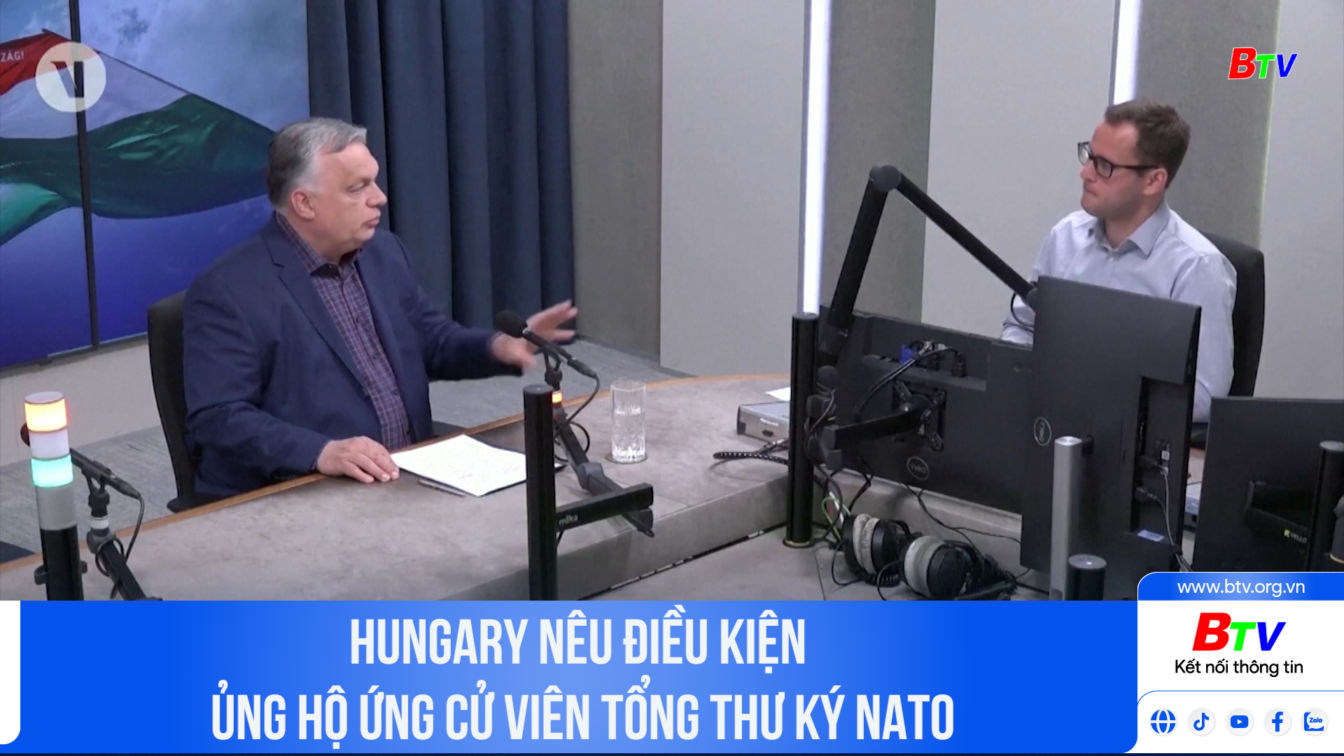 Hungary nêu điều kiện ủng hộ ứng cử viên Tổng thư ký Nato	