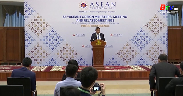 Hội nghị AMM-55: Campuchia thông báo kết quả hội nghị