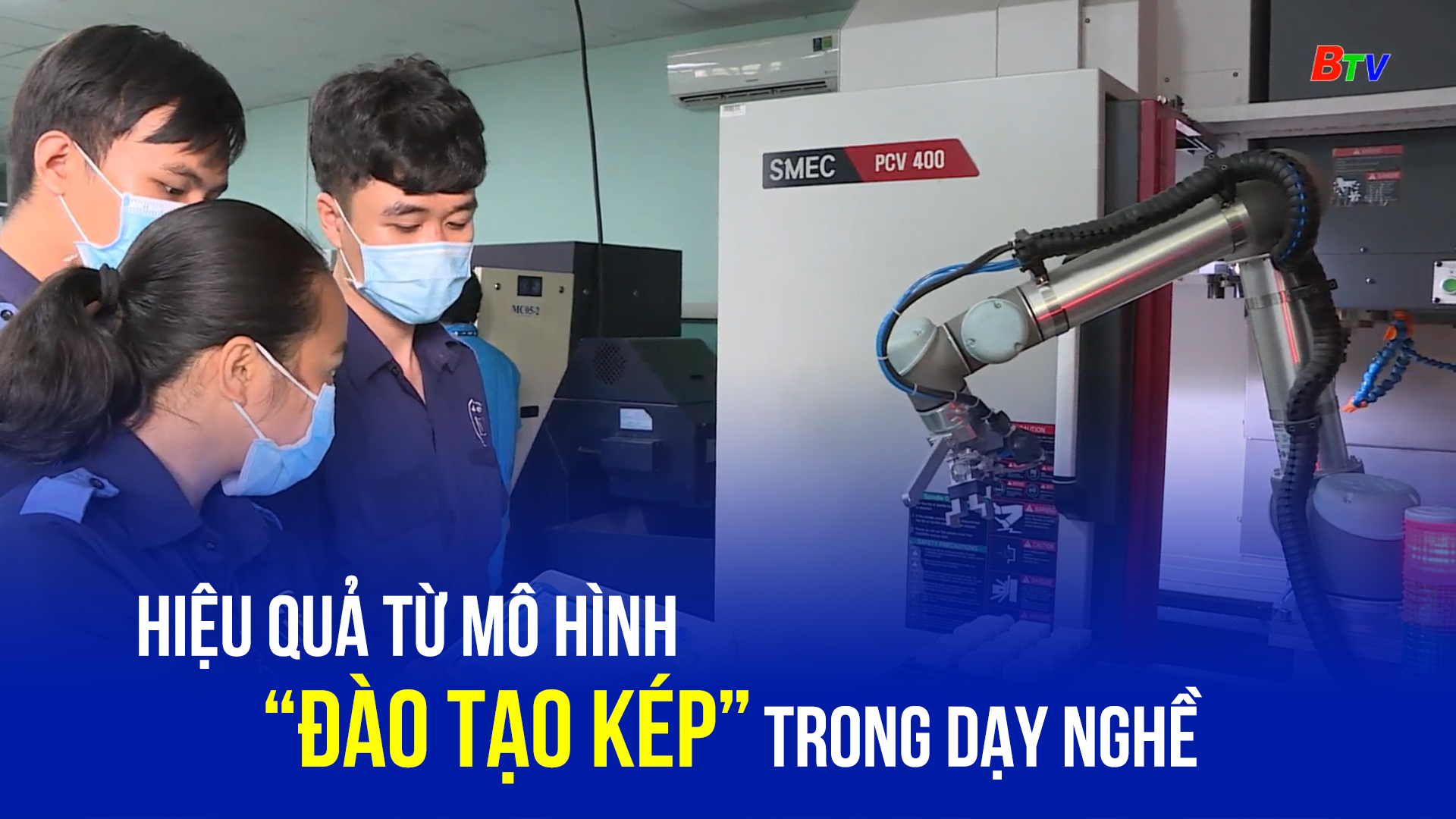 Hiệu quả từ mô hình “Đào tạo kép” trong dạy nghề