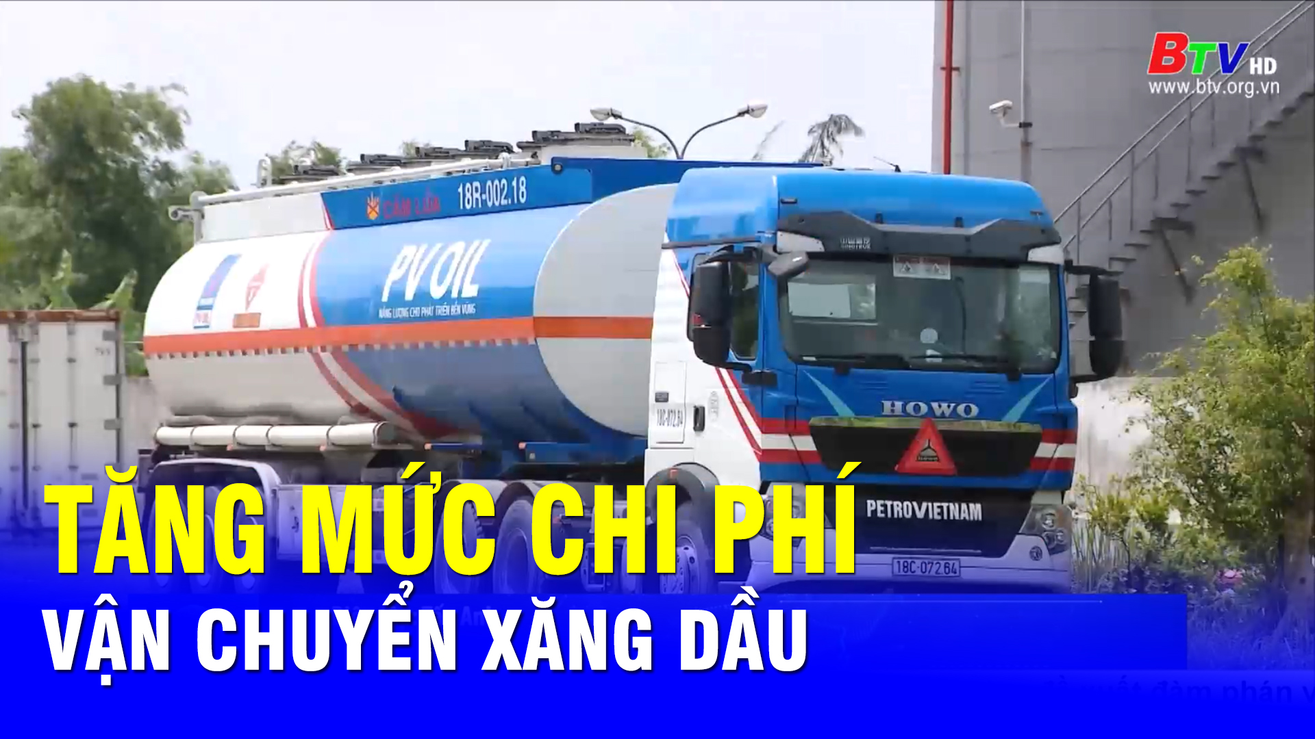 Tăng mức chi phí vận chuyển xăng dầu