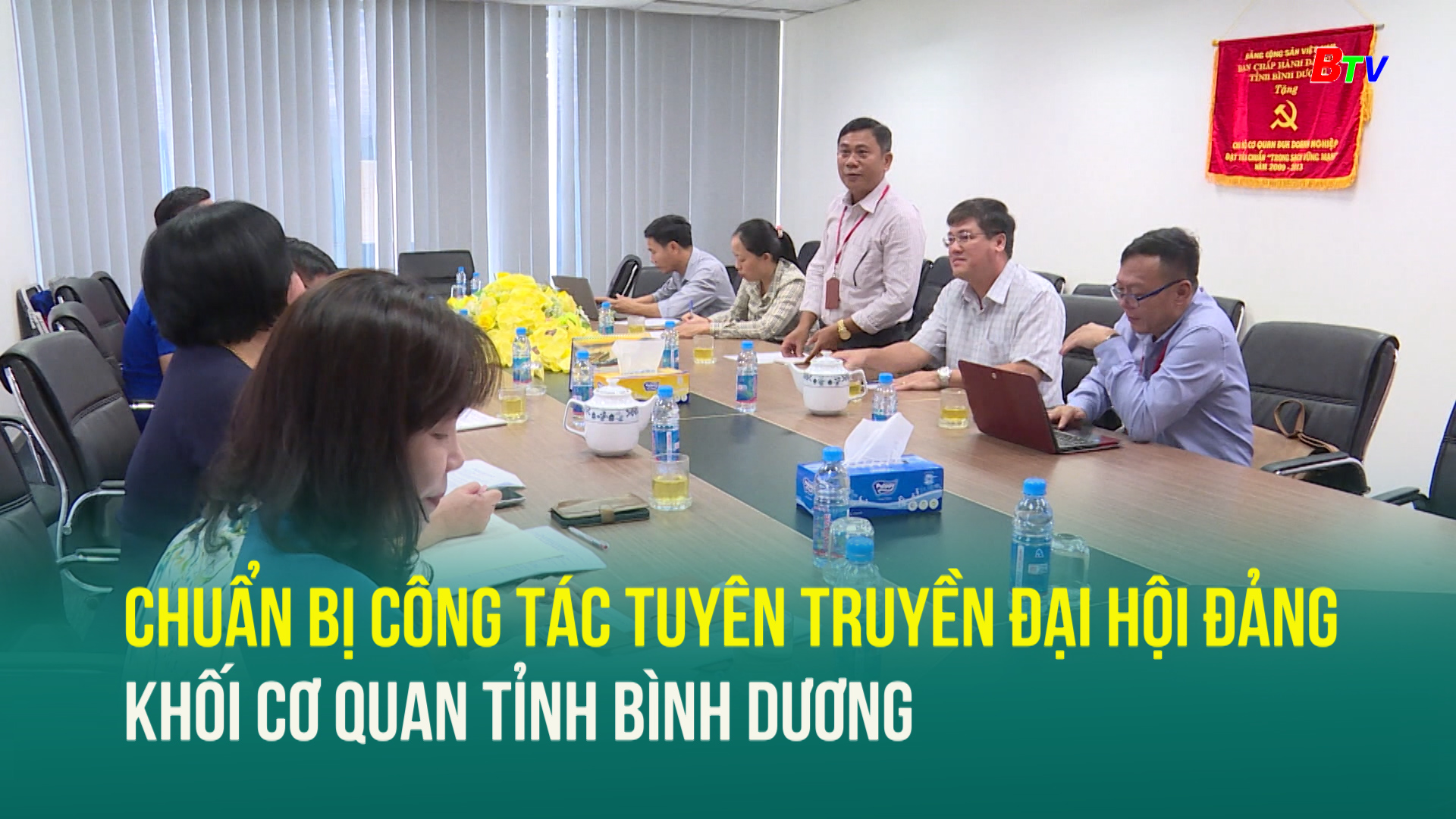 Chuẩn bị công tác tuyên truyền Đại hội Đảng Khối cơ quan tỉnh Bình Dương