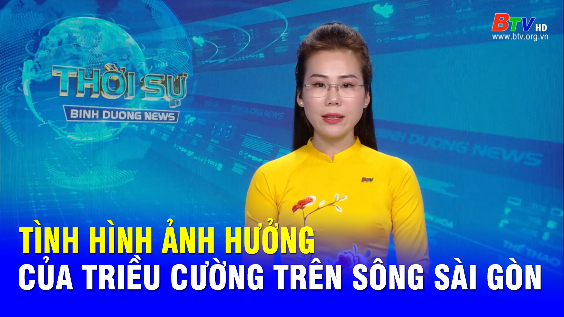 Tình hình ảnh hưởng của triều cường trên sông Sài Gòn