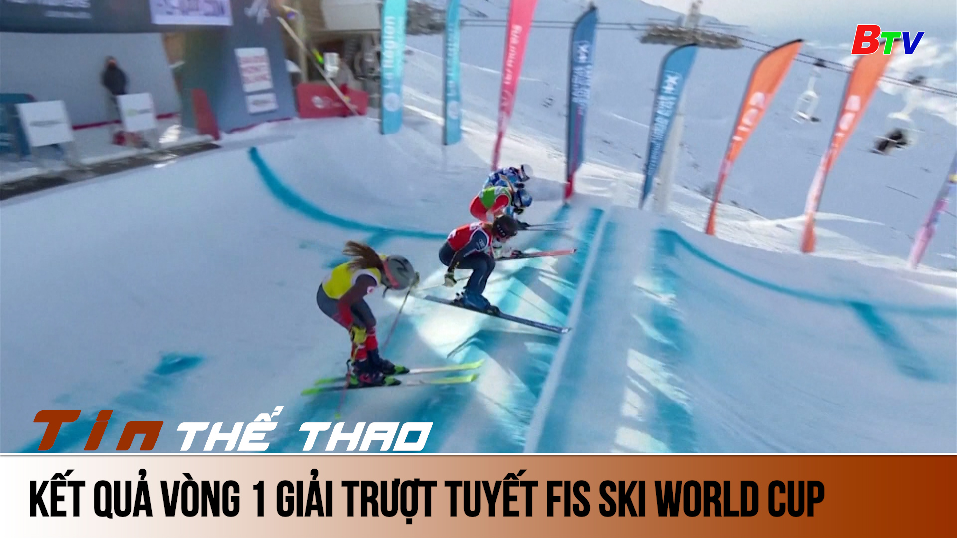 Kết quả vòng 1 giải trượt tuyết FIS SKI World Cup | Tin Thể thao 24h | Ngày 8/12/2023