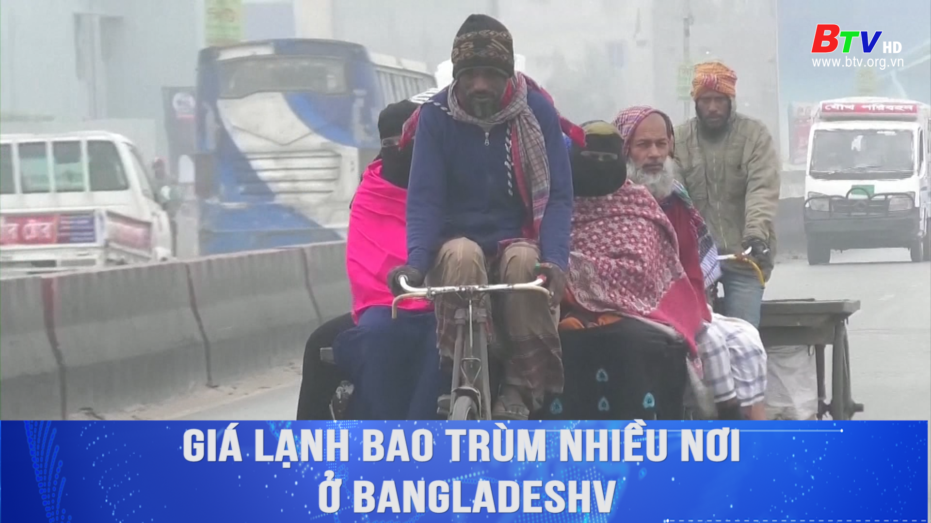 	Giá lạnh bao trùm nhiều nơi ở Bangladesh