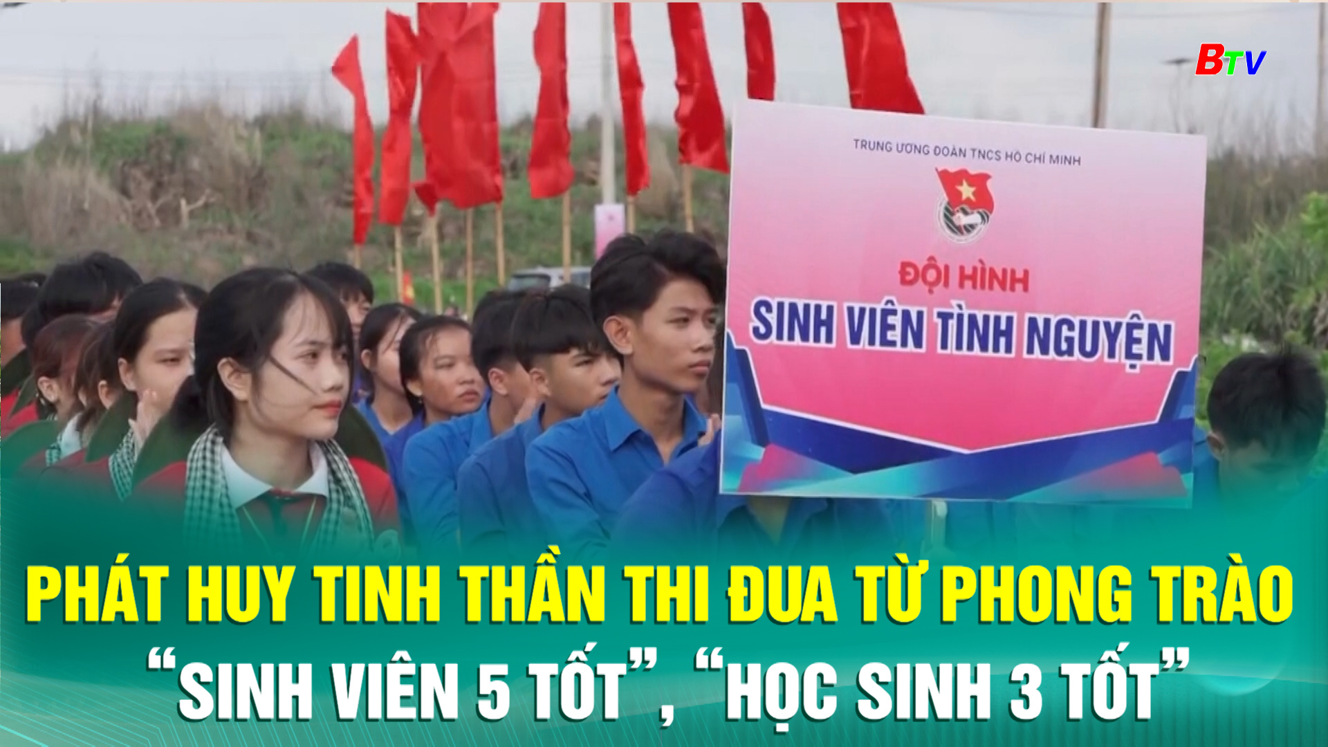 Phát huy tinh thần thi đua từ phong trào “Sinh viên 5 tốt”, “Học sinh 3 tốt”