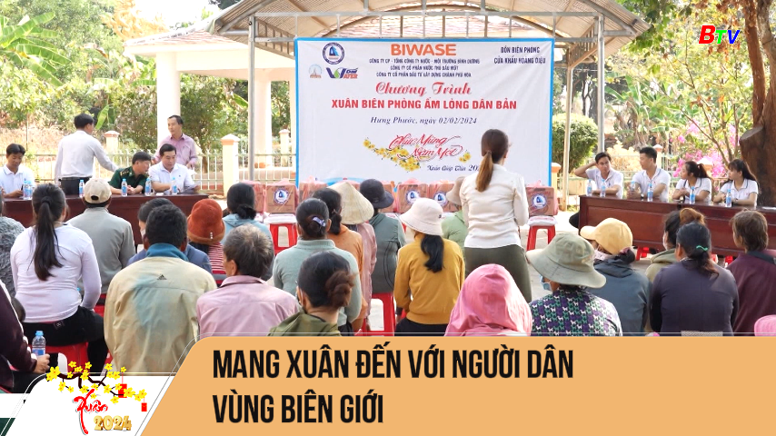 Mang Xuân đến với người dân vùng biên giới	