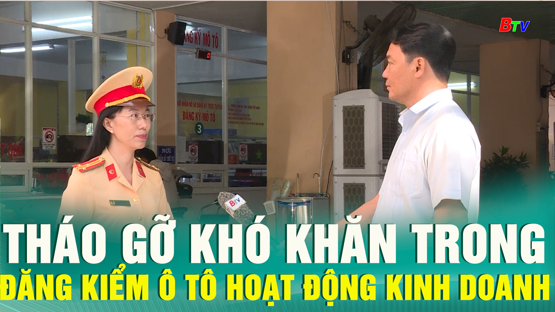 Tháo gỡ khó khăn trong đăng kiểm ô tô hoạt động kinh doanh