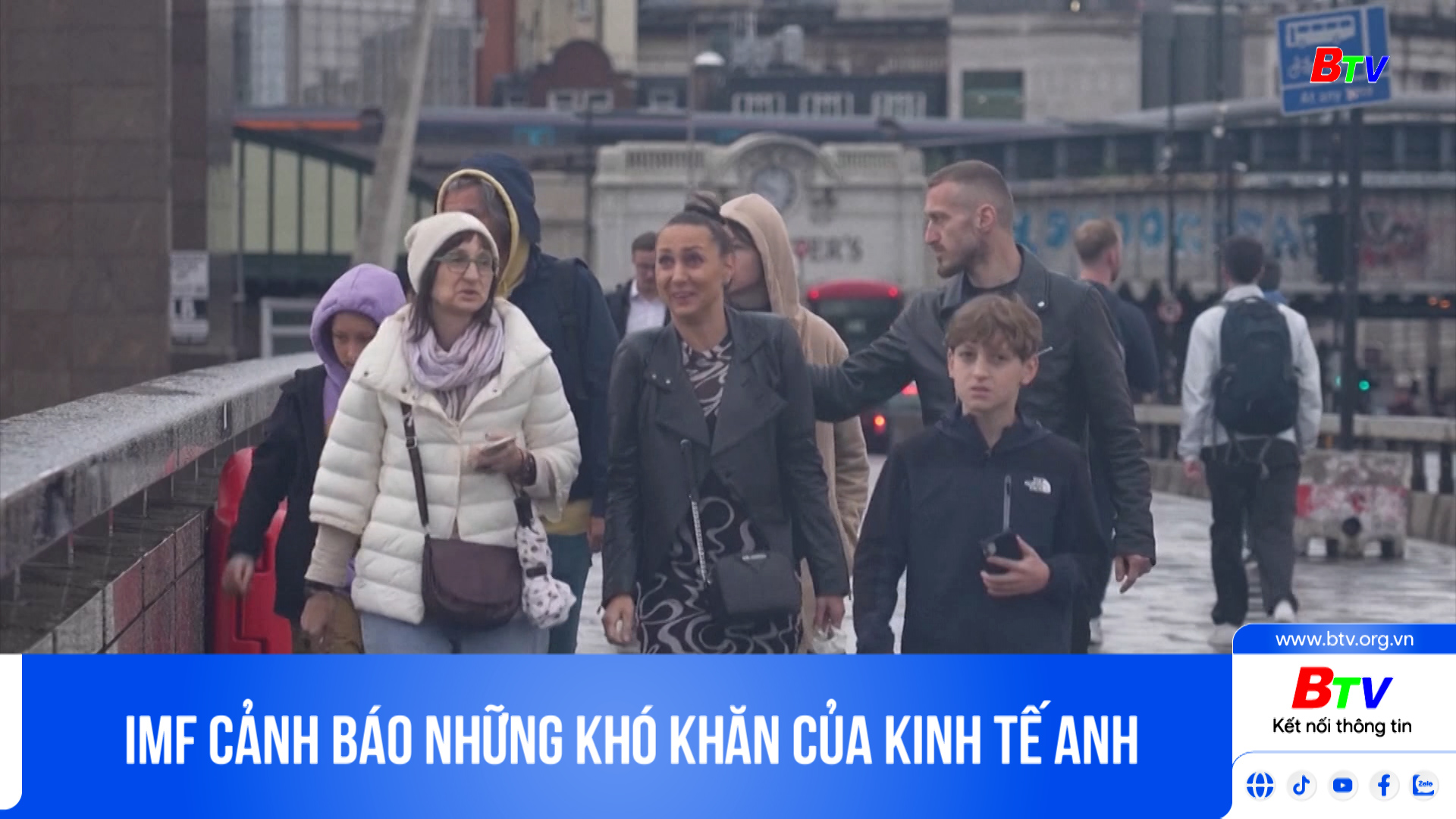 IMF cảnh báo những khó khăn của kinh tế Anh