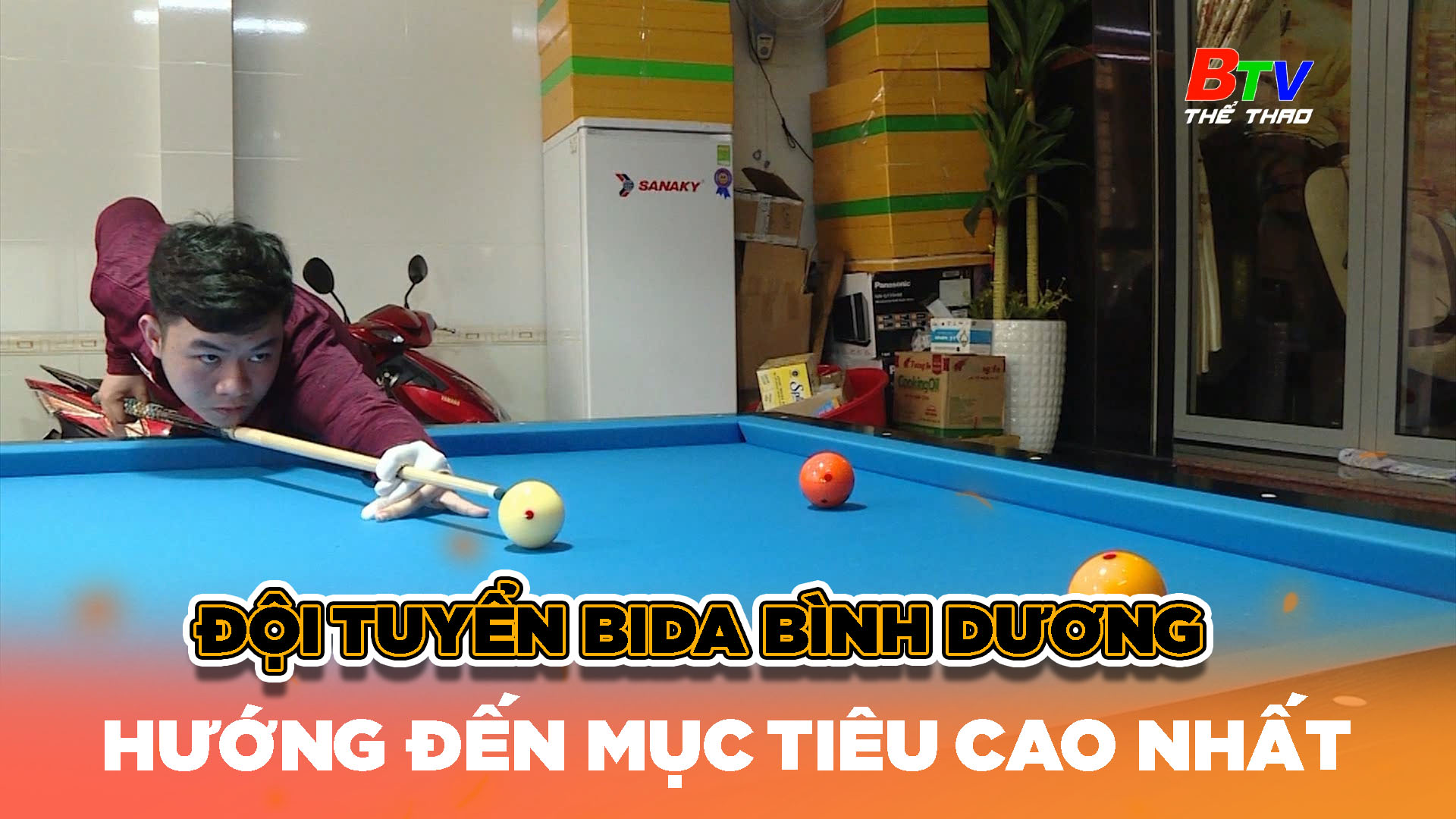 	Đội tuyển Bida Bình Dương hướng đến mục tiêu cao nhất