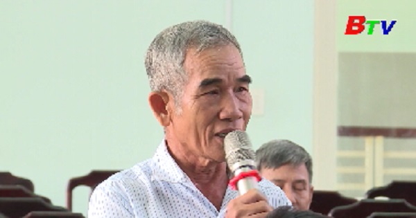 Đại biểu Quốc hội Bình Dương tiếp xúc cử tri xã An Điền, thị xã Bến Cát