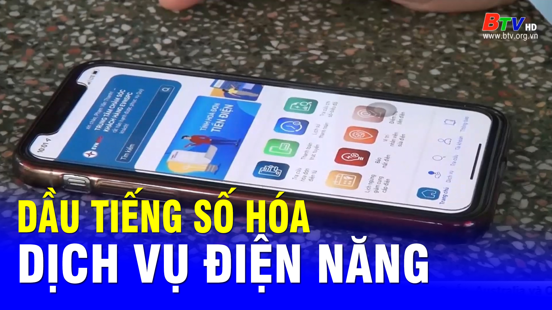 Dầu Tiếng số hóa dịch vụ điện năng