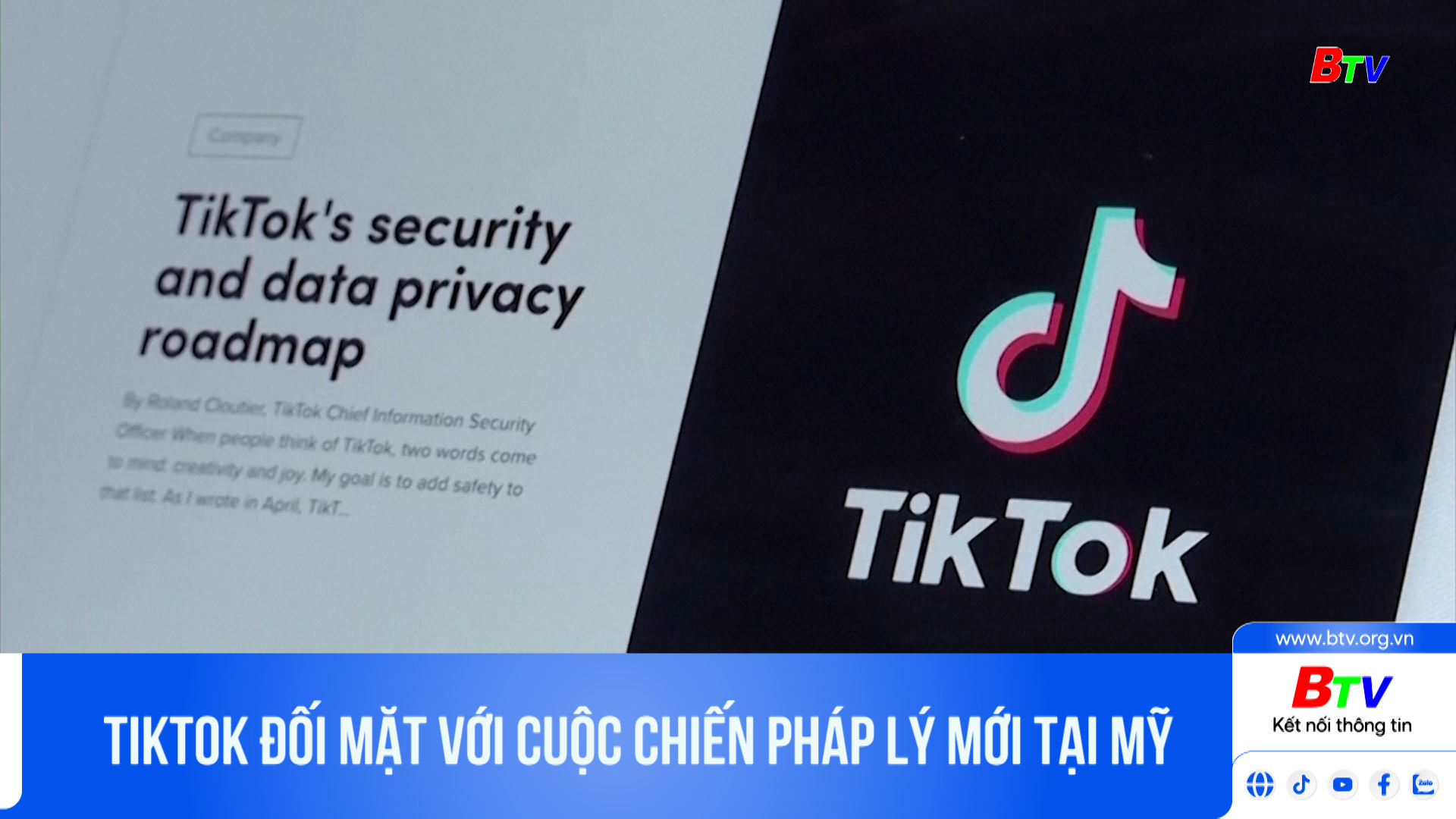 Tiktok đối mặt với cuộc chiến pháp lý mới tại Mỹ