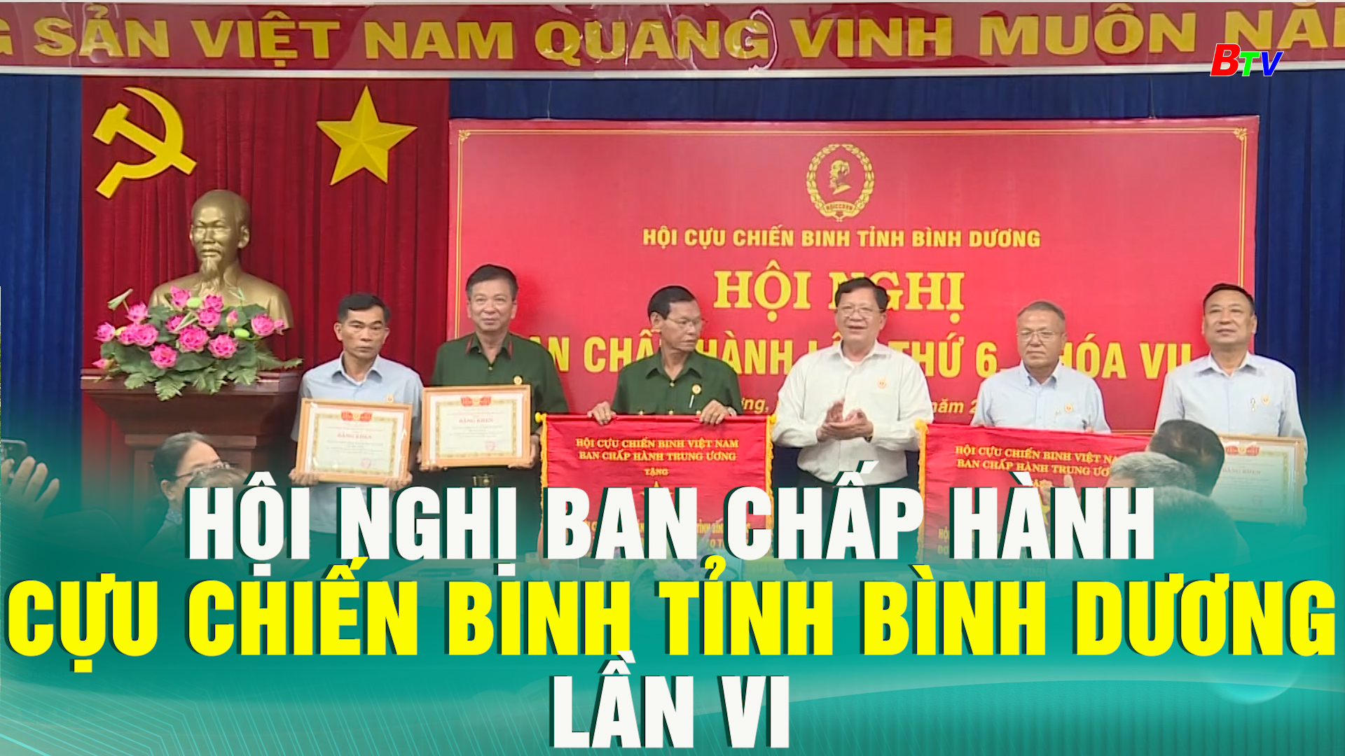 Hội nghị Ban chấp hành Cựu chiến binh tỉnh Bình Dương lần VI