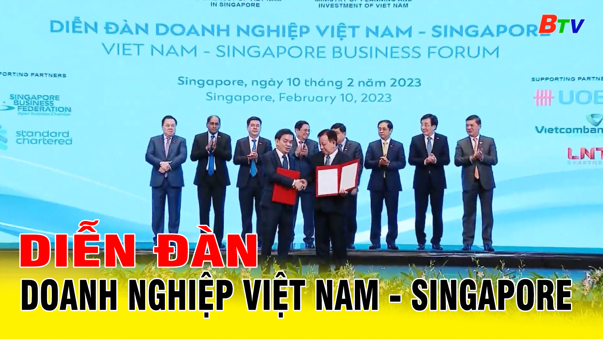 Diễn đàn doanh nghiệp Việt Nam - Singapore