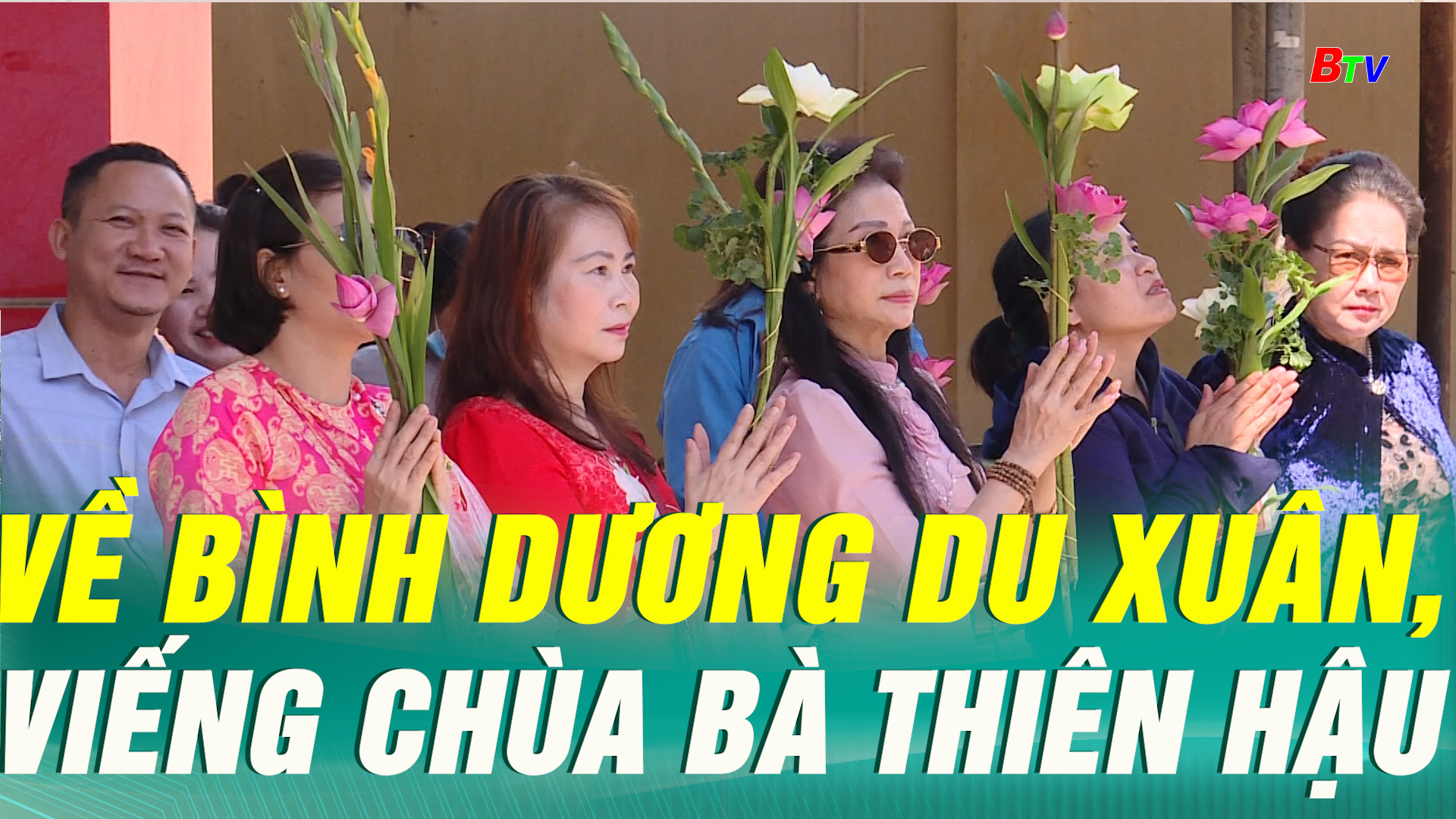 Về Bình Dương du xuân, viếng chùa Bà Thiên Hậu