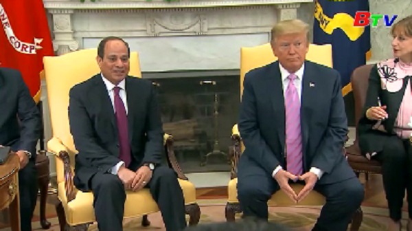 Tổng thống Ai Cập thăm chính thức Mỹ