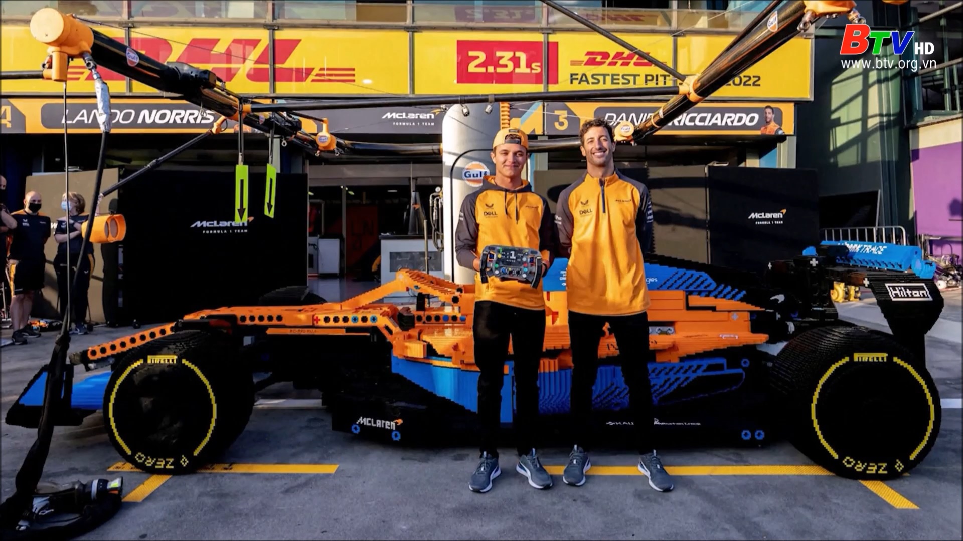 Lego tạo chiếc xe đua F1 Mclaren bằng kích thước thật