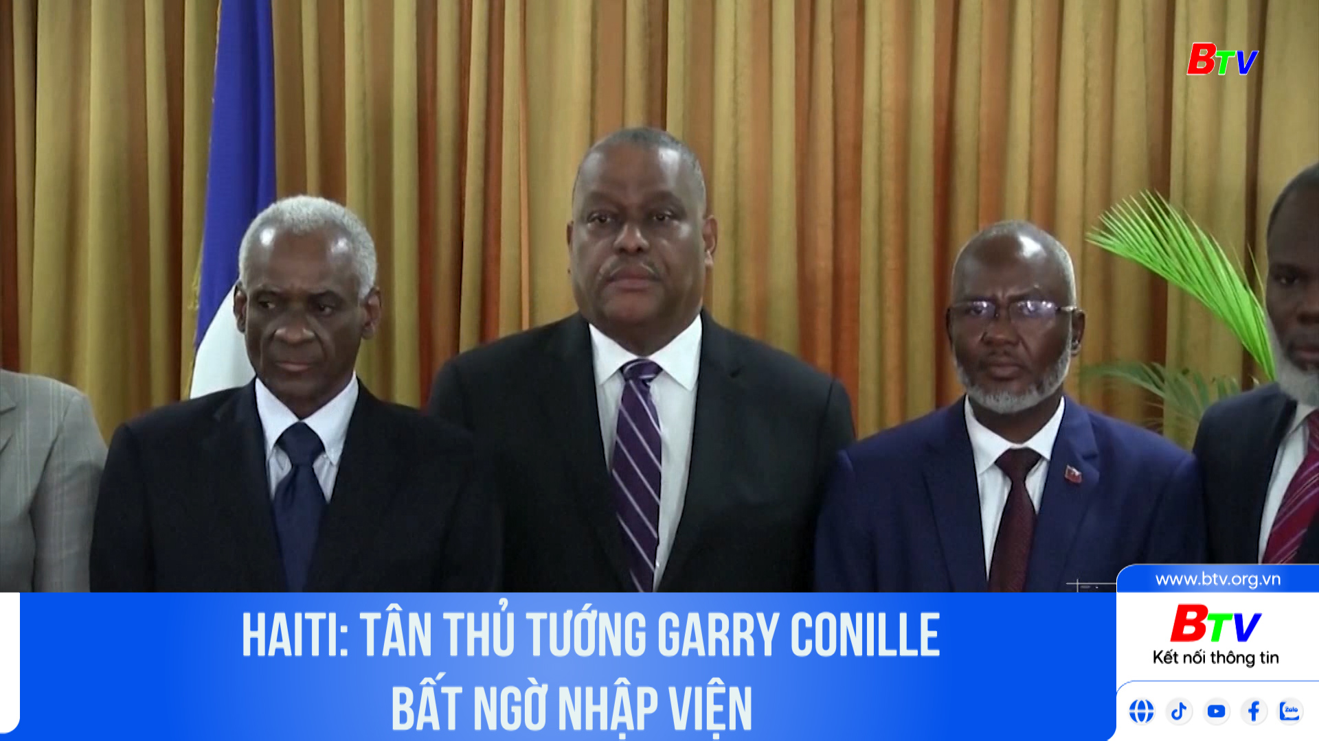 Haiti: Tân thủ tướng Garry Conille bất ngờ nhập viện	