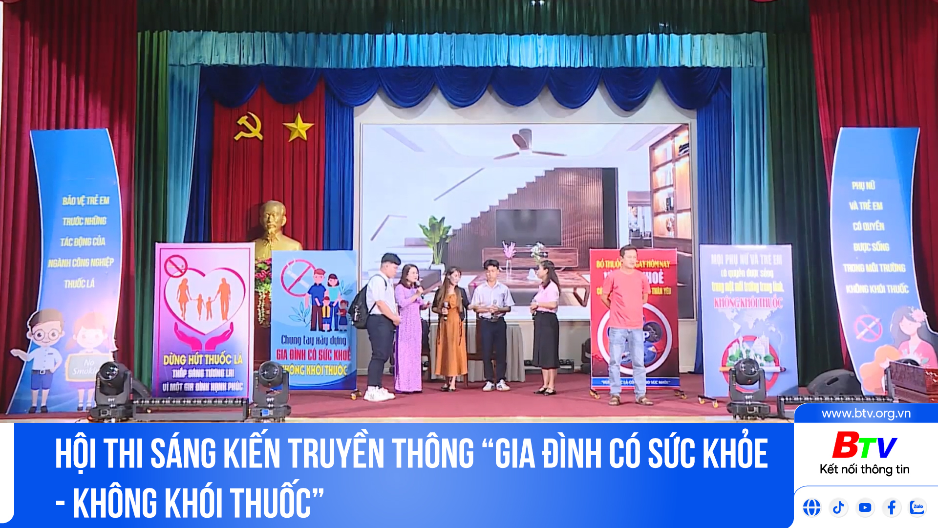 Hội thi sáng kiến truyền thông “Gia đình có sức khỏe - Không khói thuốc”