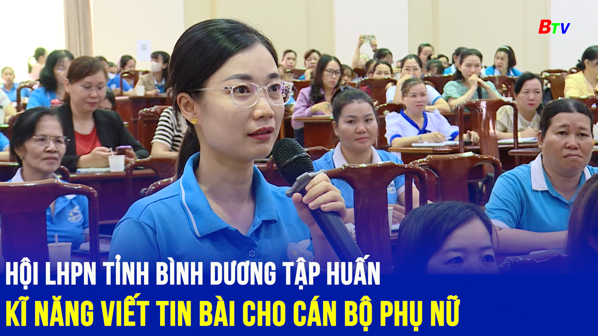 Hội Liên hiệp Phụ nữ tỉnh Bình Dương tập huấn kĩ năng viết tin bài cho cán bộ phụ nữ