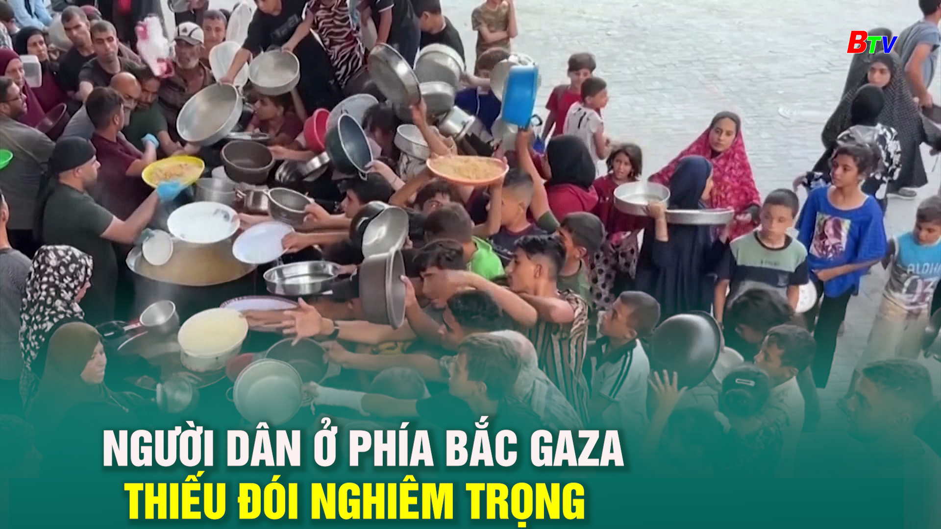 Người dân ở phía bắc Gaza thiếu đói nghiêm trọng