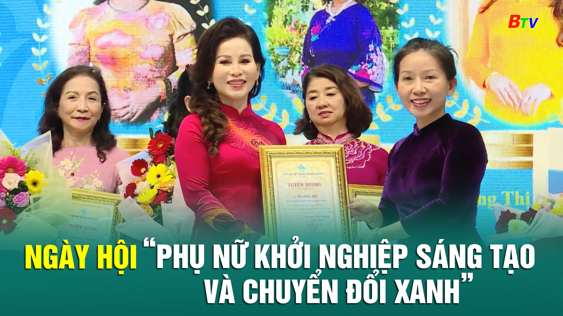 Ngày hội “Phụ nữ khởi nghiệp sáng tạo và chuyển đổi xanh”