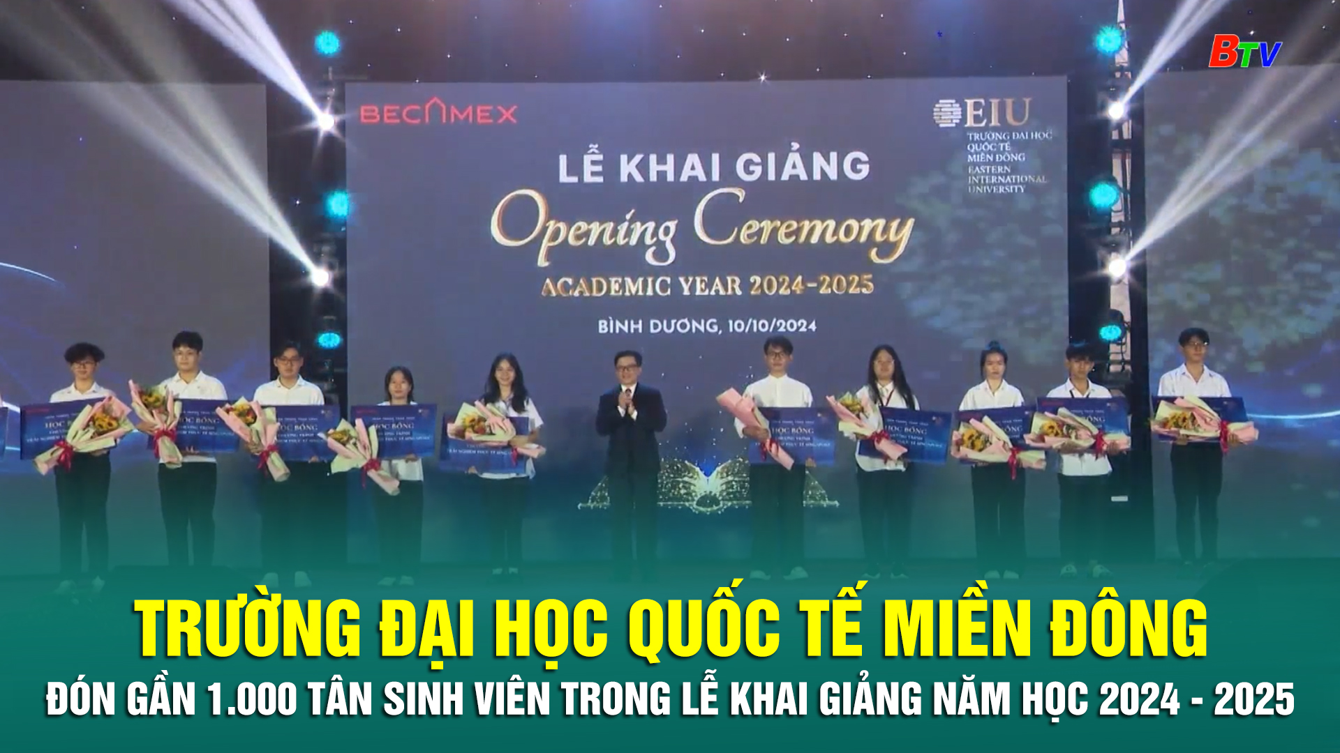 Trường Đại học Quốc tế Miền Đông đón gần 1.000 tân sinh viên trong Lễ khai giảng năm học 2024 - 2025