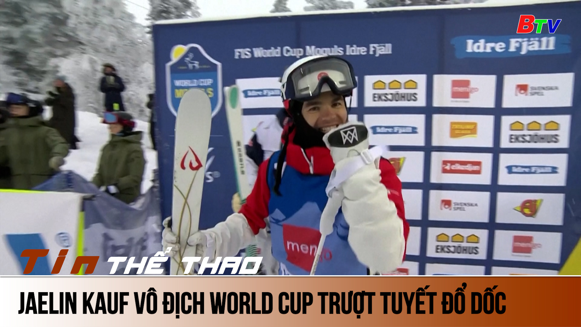 Jaelin Kauf vô địch World Cup Trượt tuyết đổ dốc vượt chướng ngại vật | Tin Thể thao 24h	