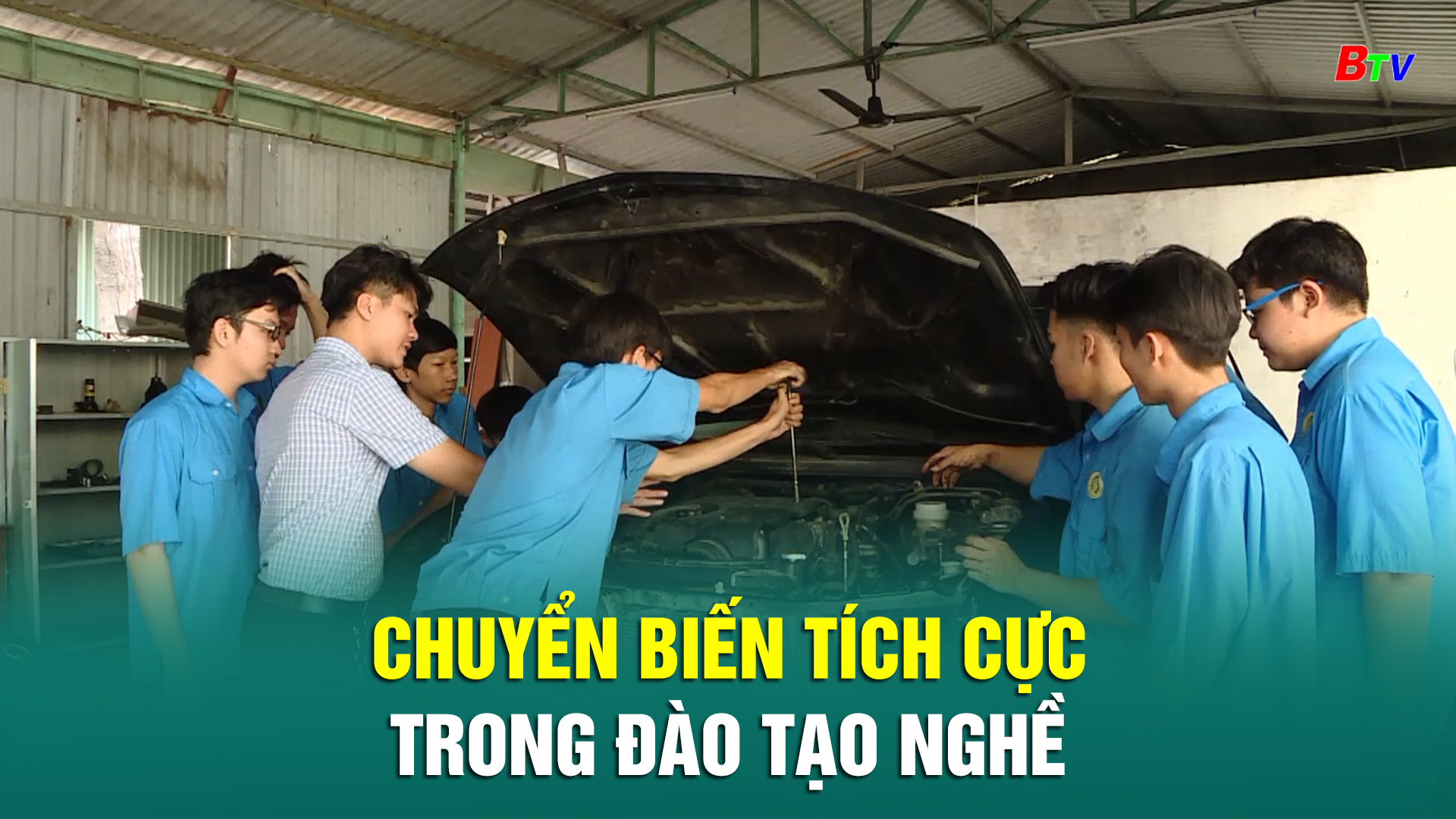 Chuyển biến tích cực trong đào tạo nghề