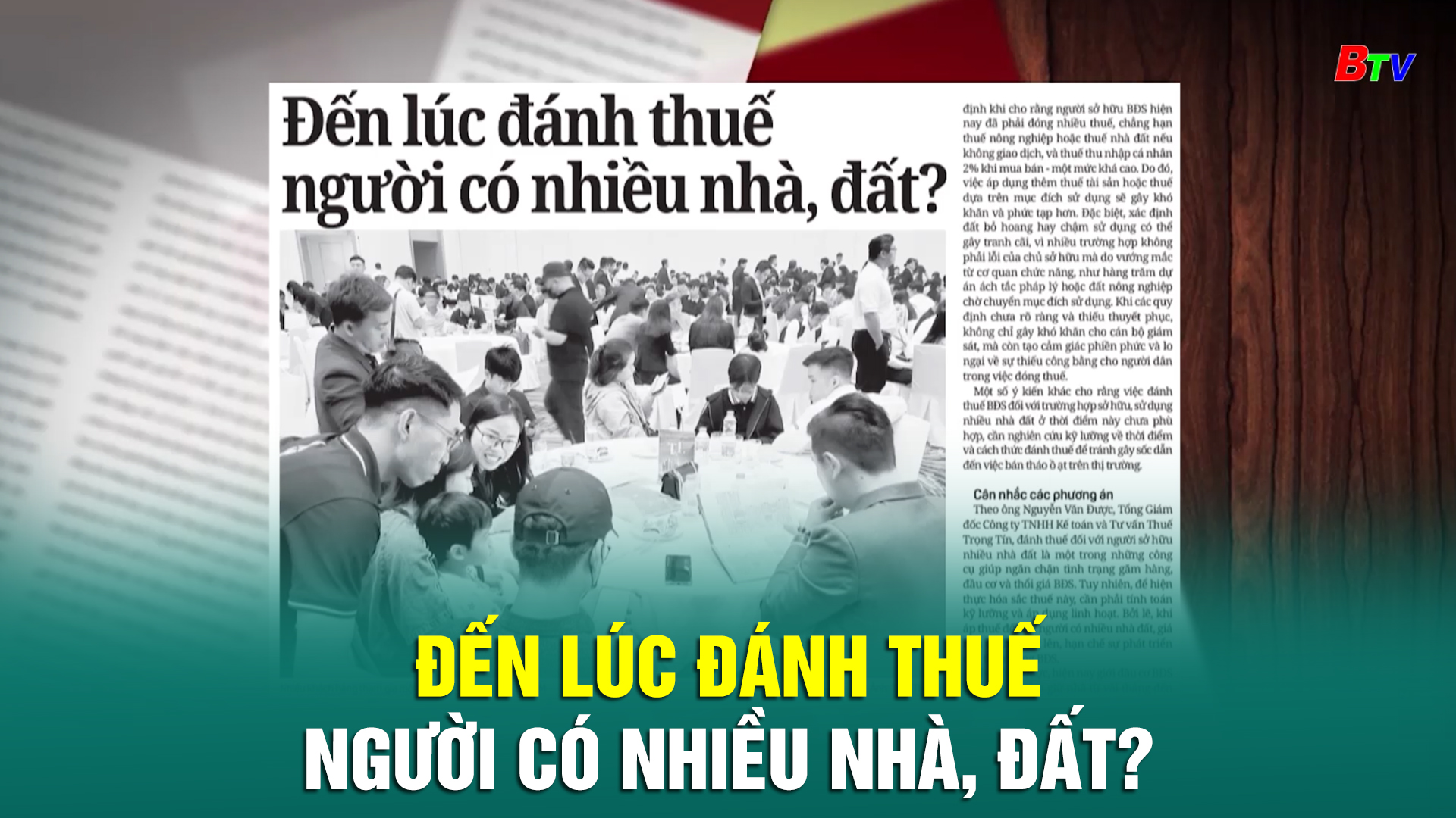 Đến lúc đánh thuế người có nhiều nhà, đất?