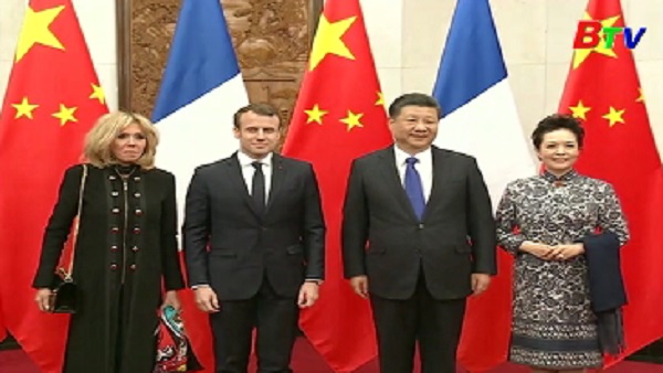 Trung Quốc-Pháp mong muốn thúc đẩy quan hệ song phương
