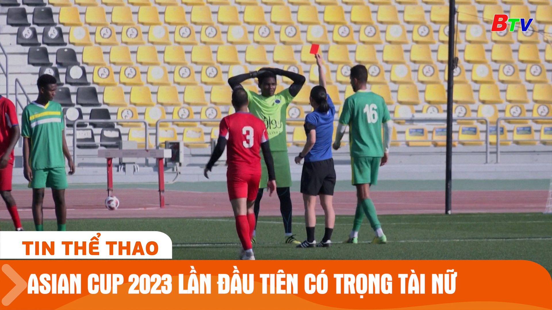 Asian Cup 2023 lần đầu tiên có trọng tài nữ | Tin Thể thao 24h	